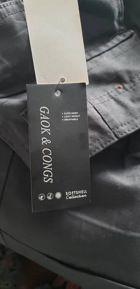 Men's Brand New Grey Cargo Pants - photo 4