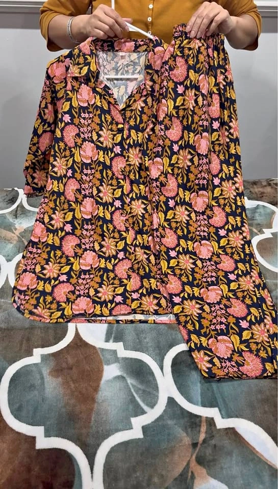 Floral Button Up Co Ord Set