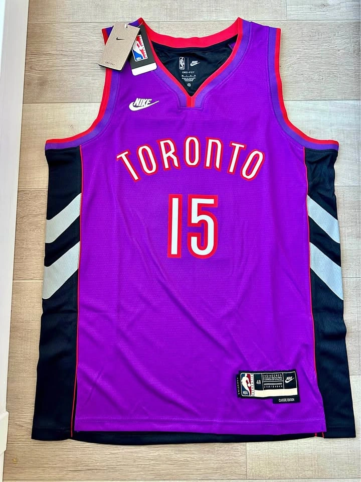 Nike Purple & Black Vince Carter NBA Jersey Brand New