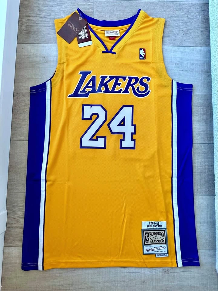 Hardwood Classic Yellow Kobe Bryant NBA Jersey