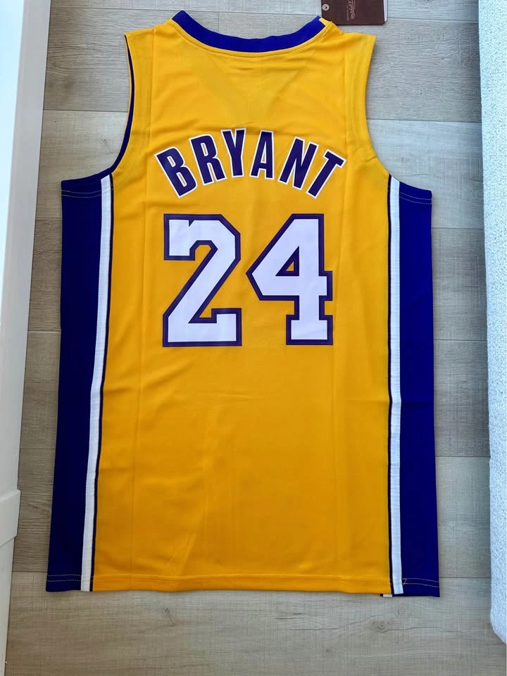 Hardwood Classic Yellow Kobe Bryant NBA Jersey - photo 3