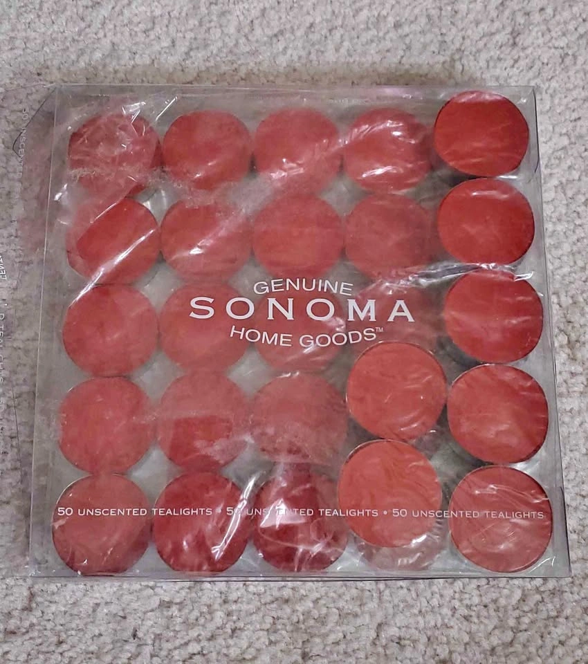 Sonoma Goods for Life Unscented Tealights