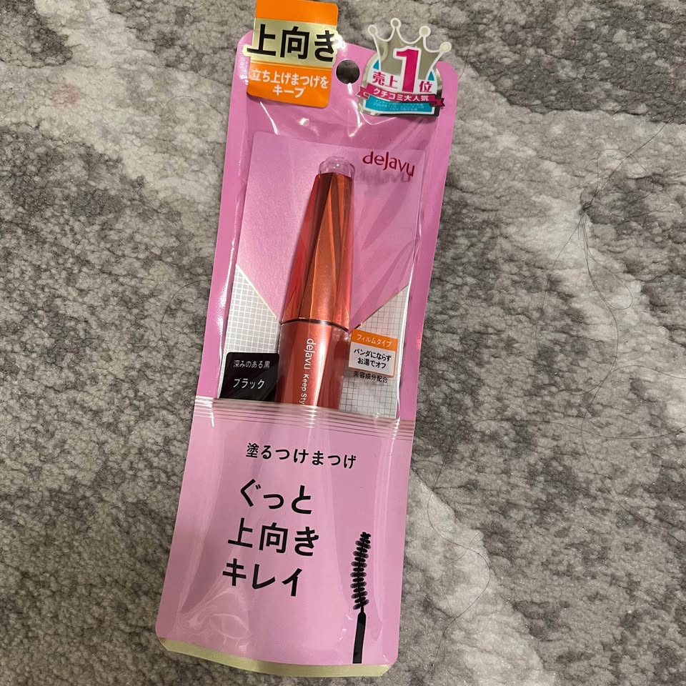 BNIB Japan Dejavu Keep Style Mascara E Black Waterproof - photo 3