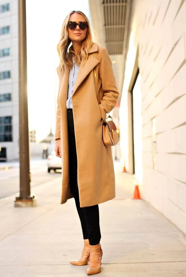 Long Woolen Jacket Woolen Coat