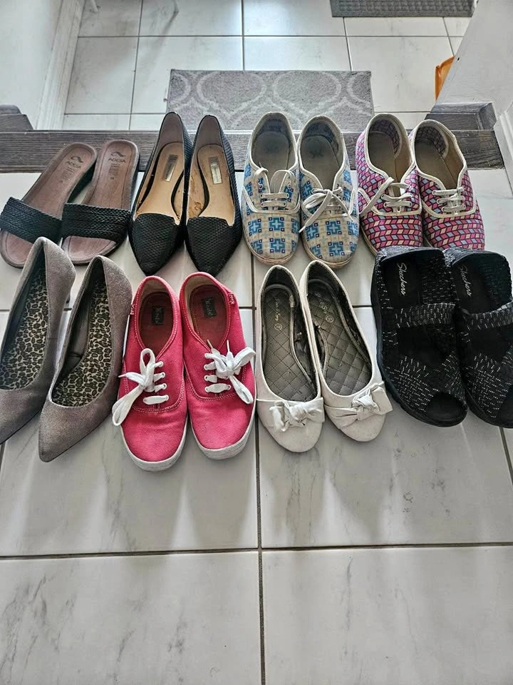Shoe lot take all for $5