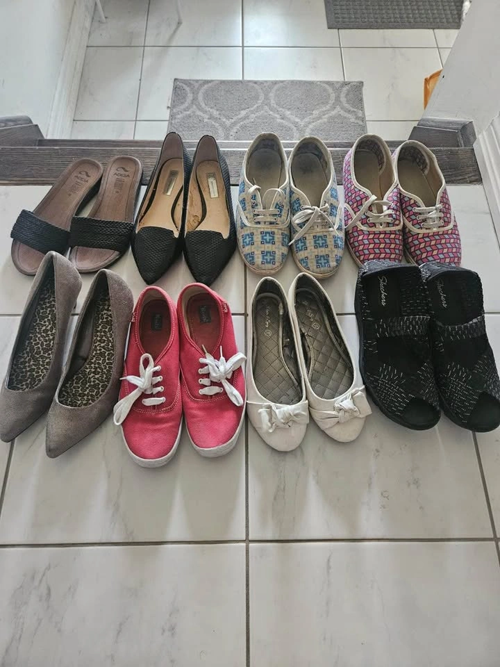 Shoe lot take all for $5 - photo 2