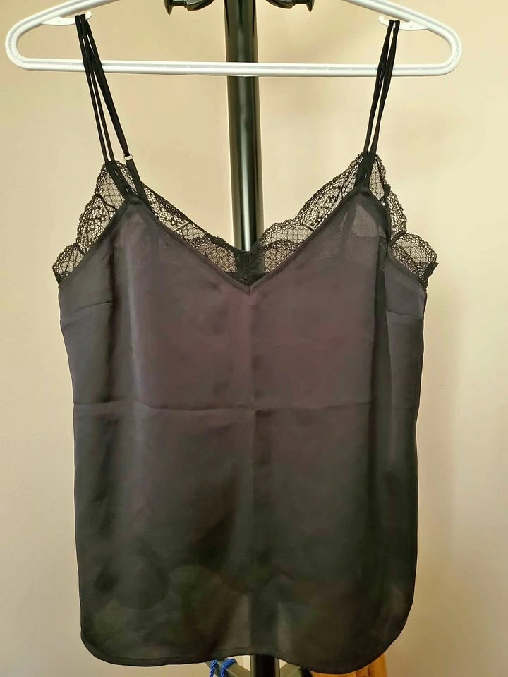 NEW Abercrombie & Fitch Black Camisole Top - Small