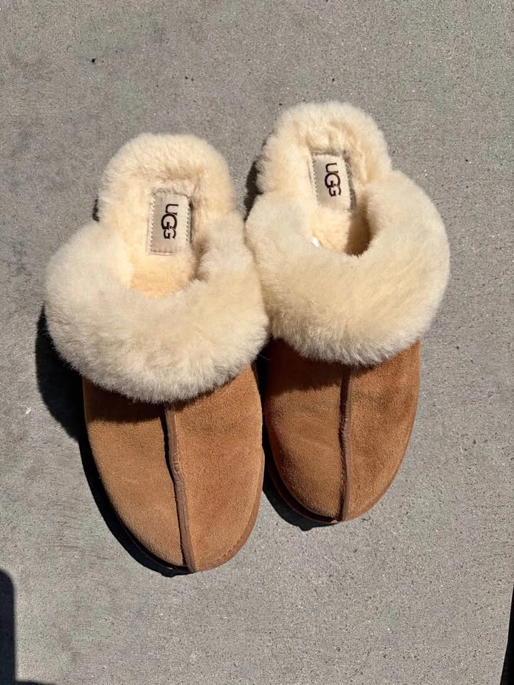 UGG Scuffette II Slippers in Chestnut - US 8