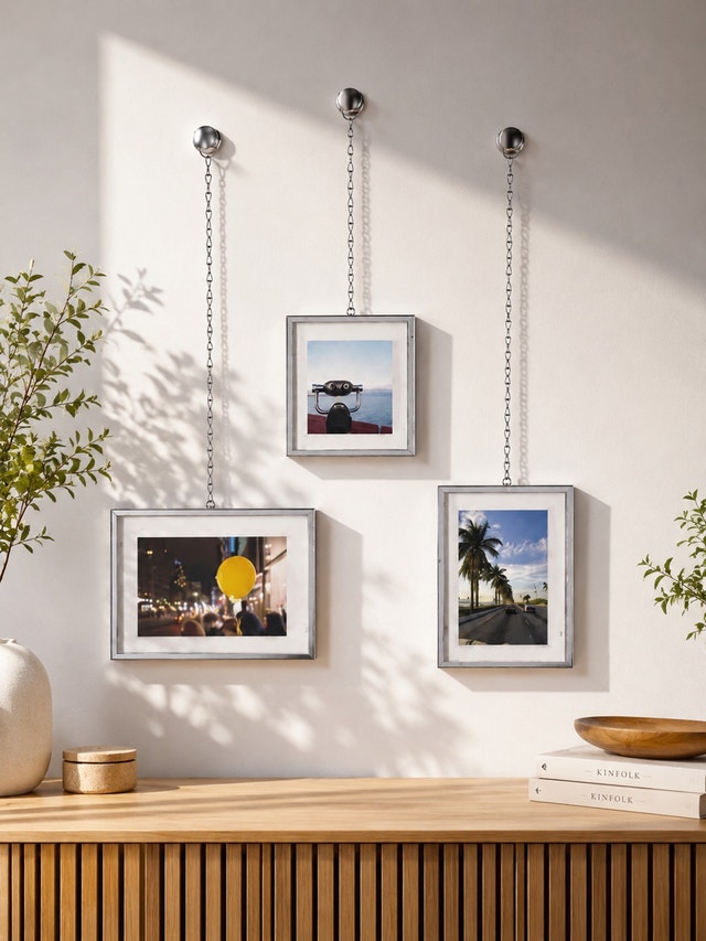 Umbra Fotochain Hanging Photo Display Set of 3 - photo 2