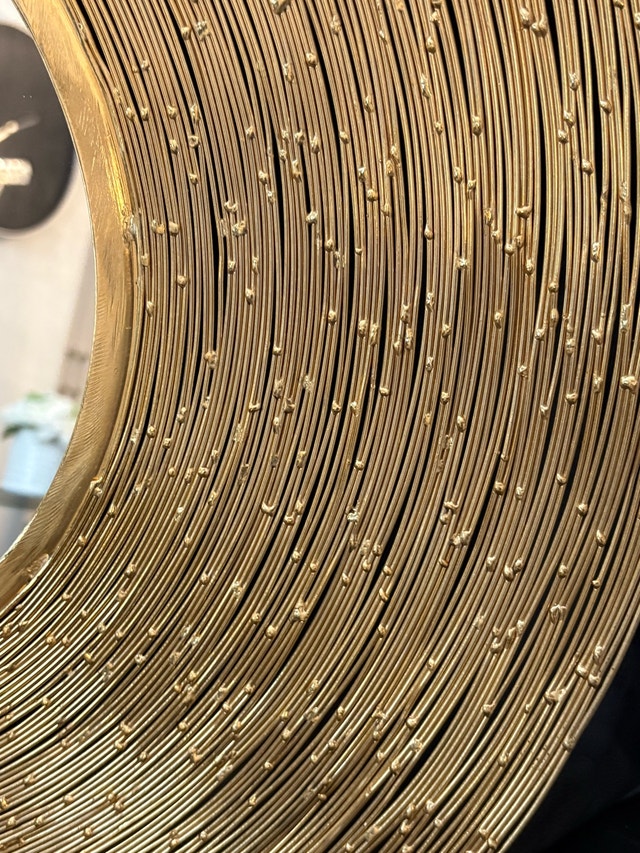 24x24 Vintage Gold Sunburst Wall Mirror - photo 5