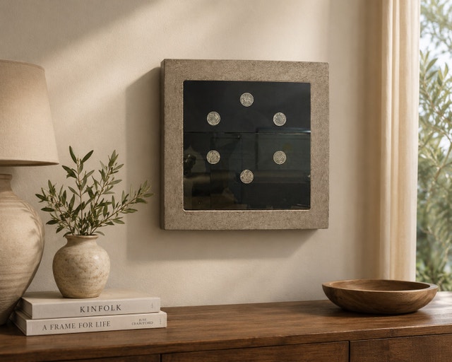 Framed Yin & Yang Coin Shadow Box Wall Art - photo 2