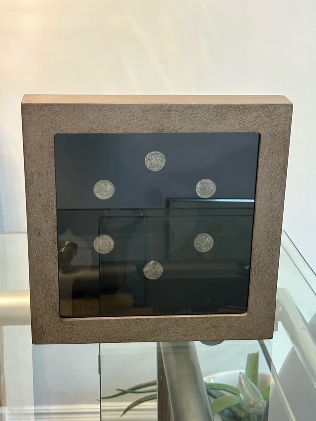 Framed Yin & Yang Coin Shadow Box Wall Art - photo 3