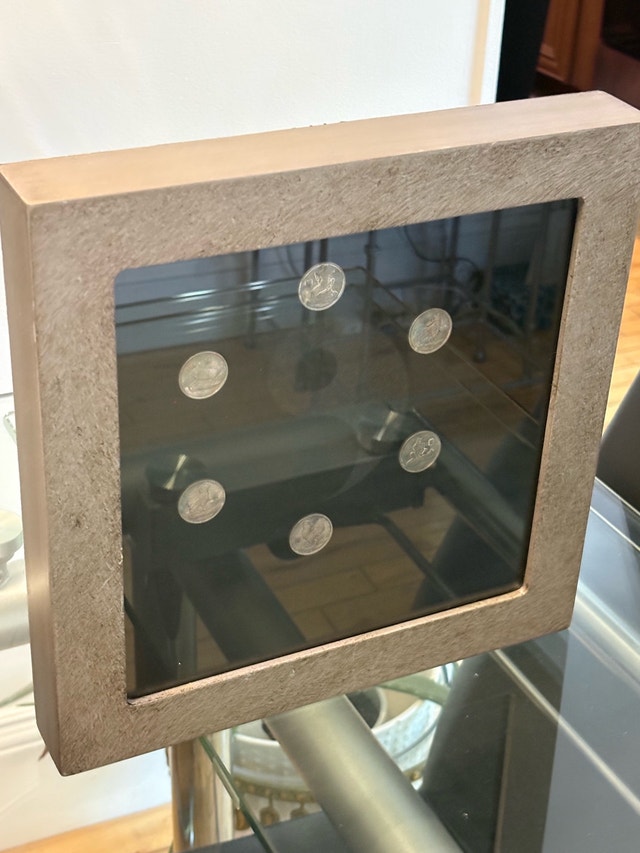 Framed Yin & Yang Coin Shadow Box Wall Art - photo 4