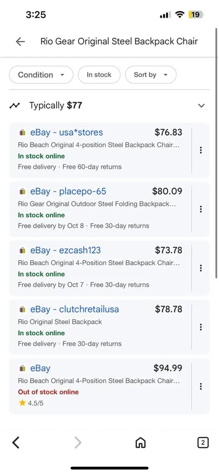 Outdoor Backpack Chair image indicator(7)