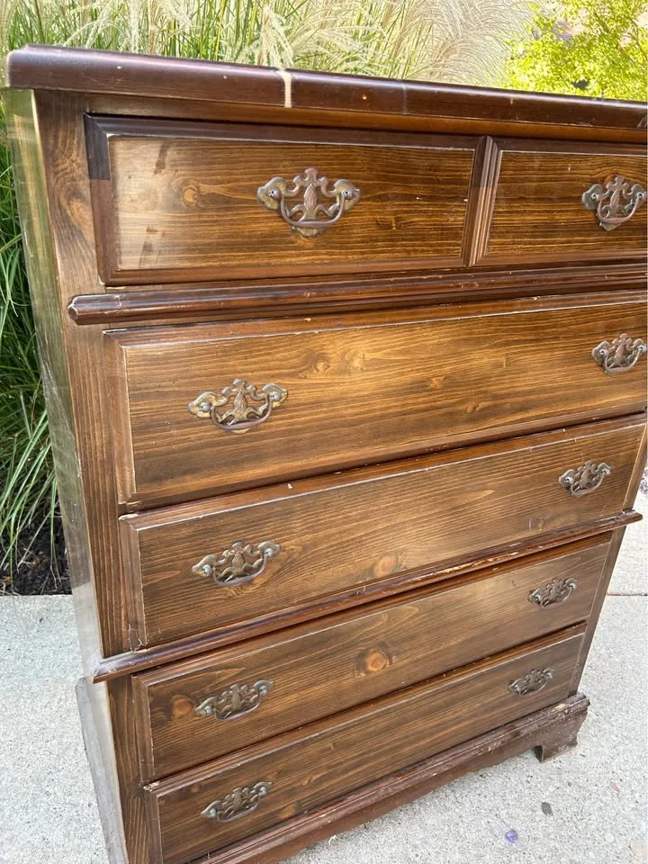 Antique Wooden Dresser image indicator(3)