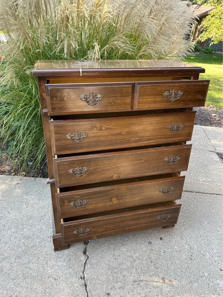 Antique Wooden Dresser image indicator(8)