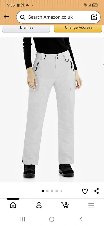 Unisex Insulated Snow Ski Pants BNWT