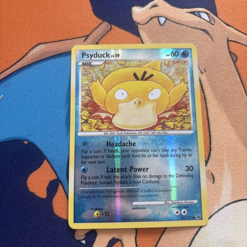 Psyduck 87/127 Reverse Holo 2009 Platinum: NM