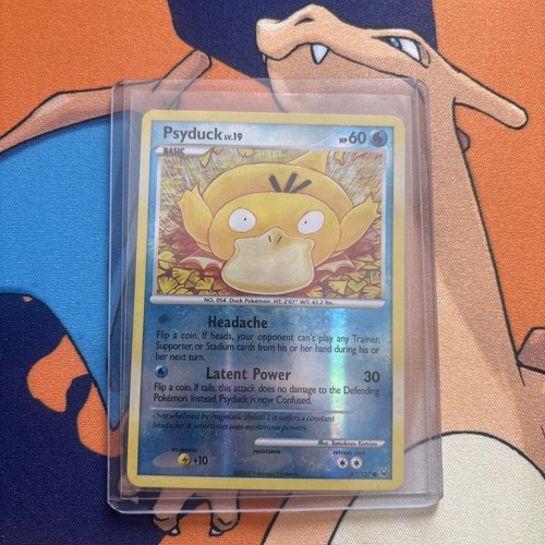 Psyduck 87/127 Reverse Holo 2009 Platinum: NM - photo 3
