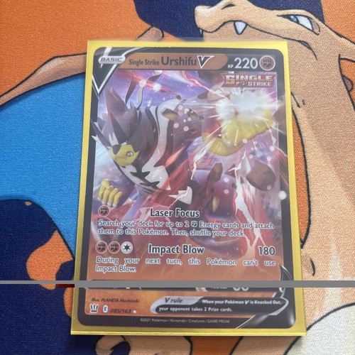 Single Strike Urshifu V 085/163 Swsh05: Battle Styles Holo - photo 3