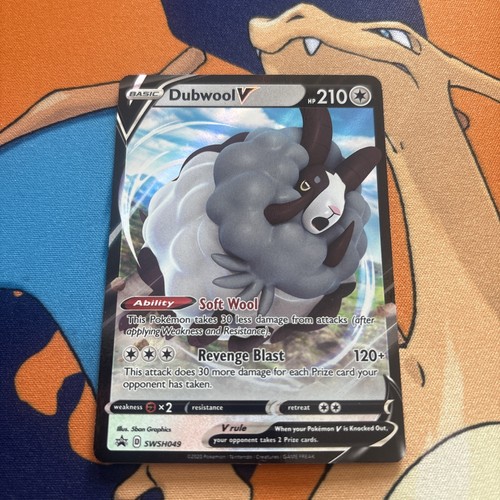 Dubwool V SWSH049 Holo Promo Pokemon Card
