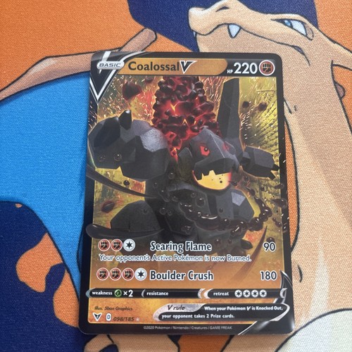 Coalossal V 098/185 Swsh04: Vivid Voltage Holo