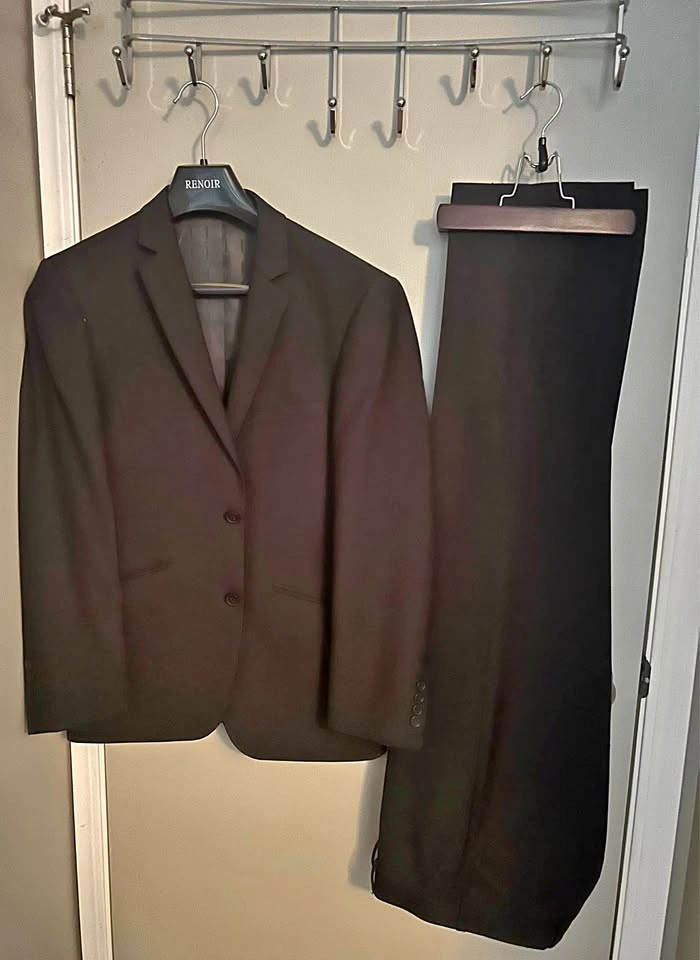 Renoir Black Two-Piece Suit