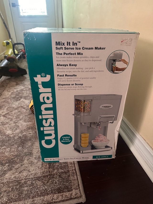 Cuisinart Mix It In Soft Serve Ice Cream Maker - photo 4