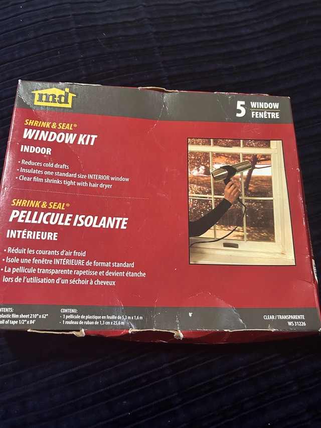 MD Shrink & Seal Window Kit