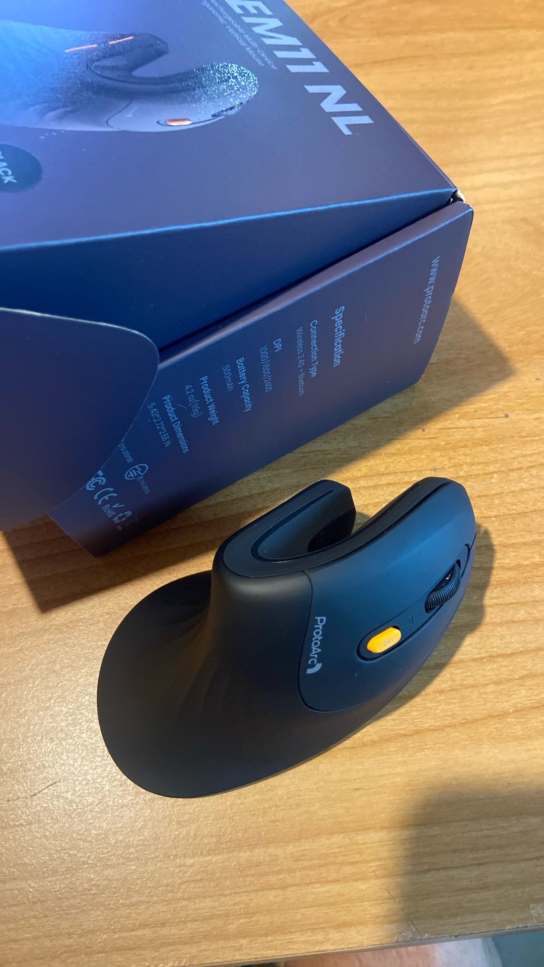 ProtoArc Ergonomic Mouse EM11 NL - photo 2