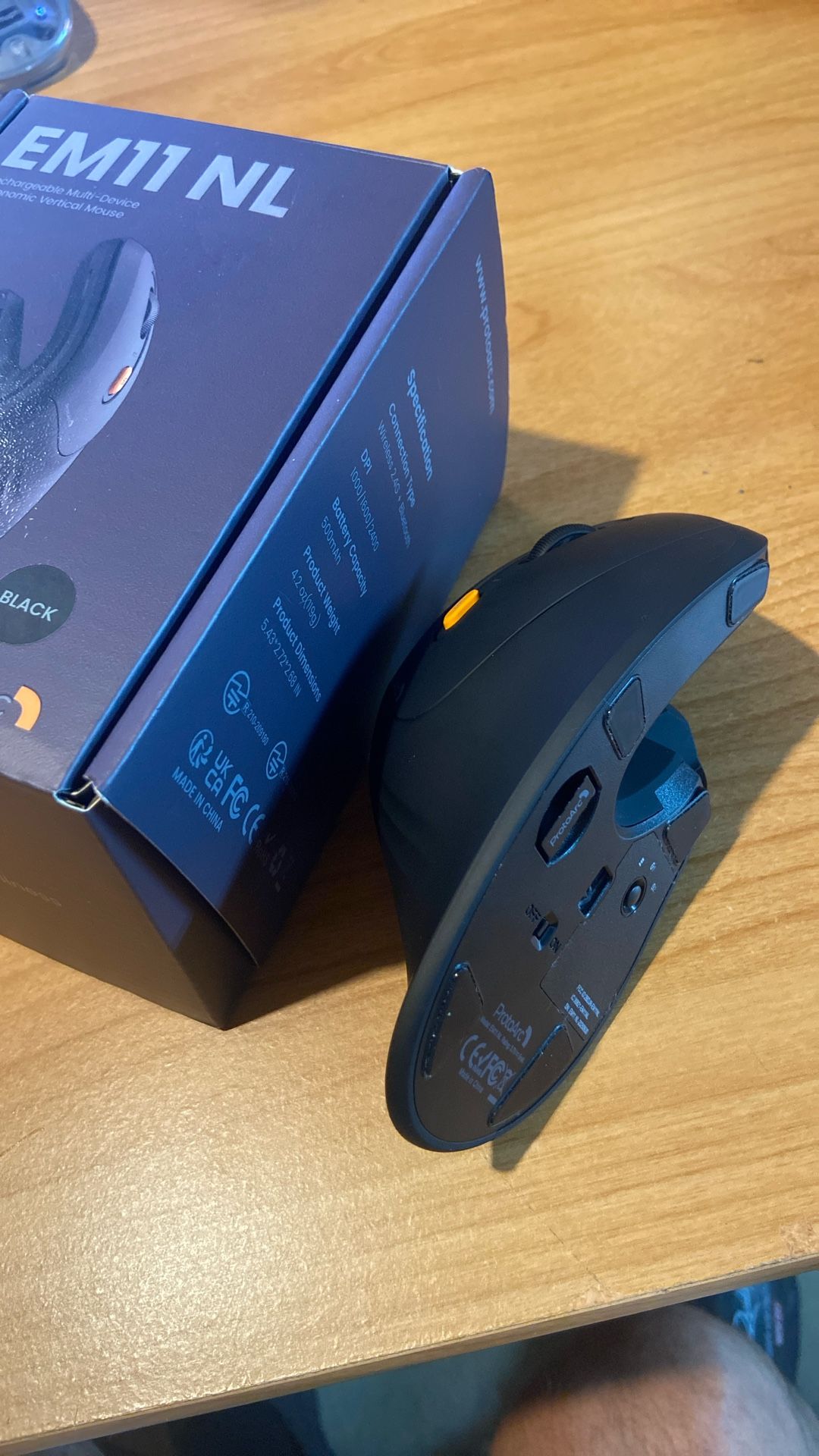 ProtoArc Ergonomic Mouse EM11 NL - photo 4