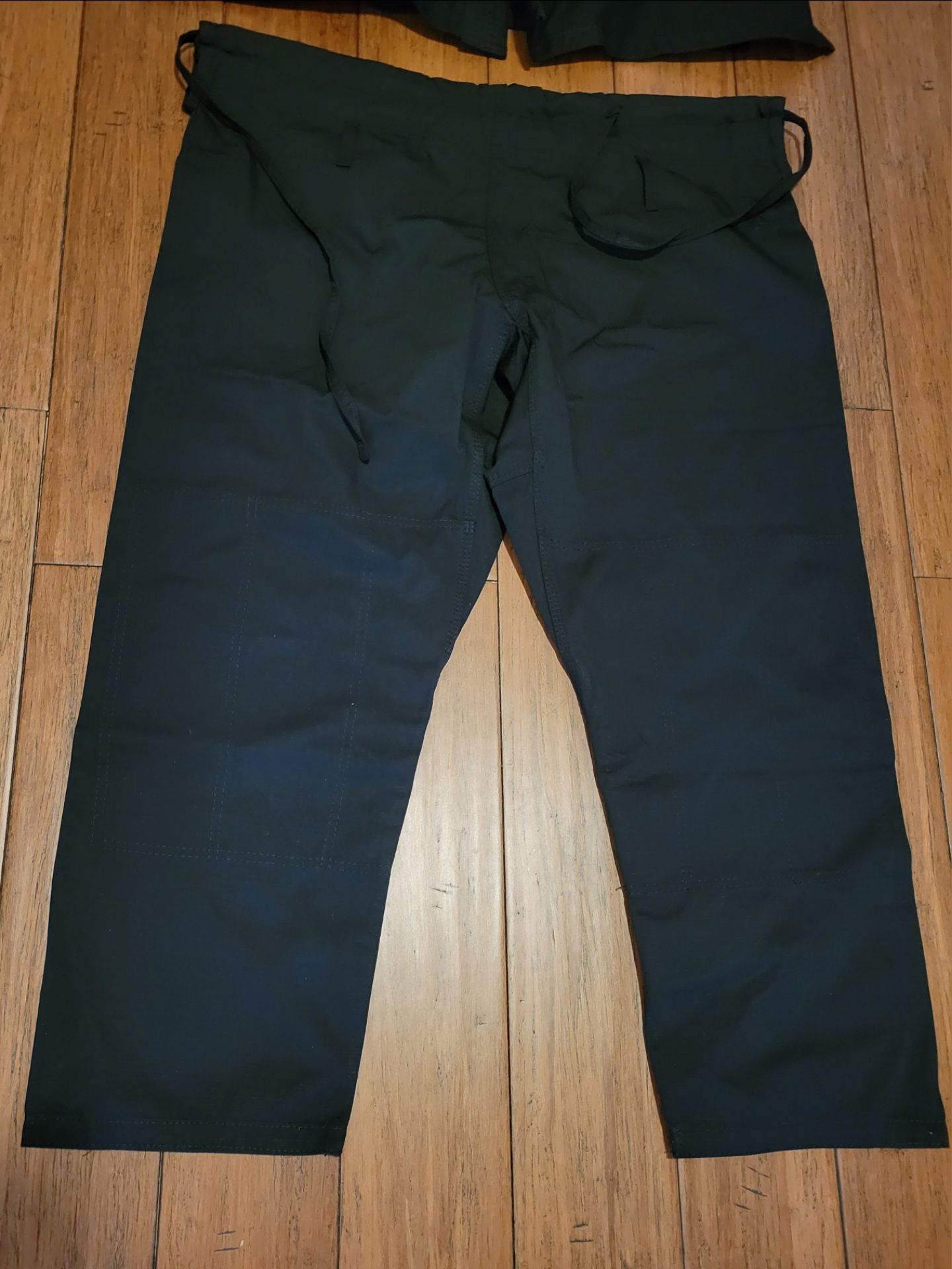 Martial Arts Mens Jiu-Jitsu Kimono Black Uniform Size A-3 - photo 2