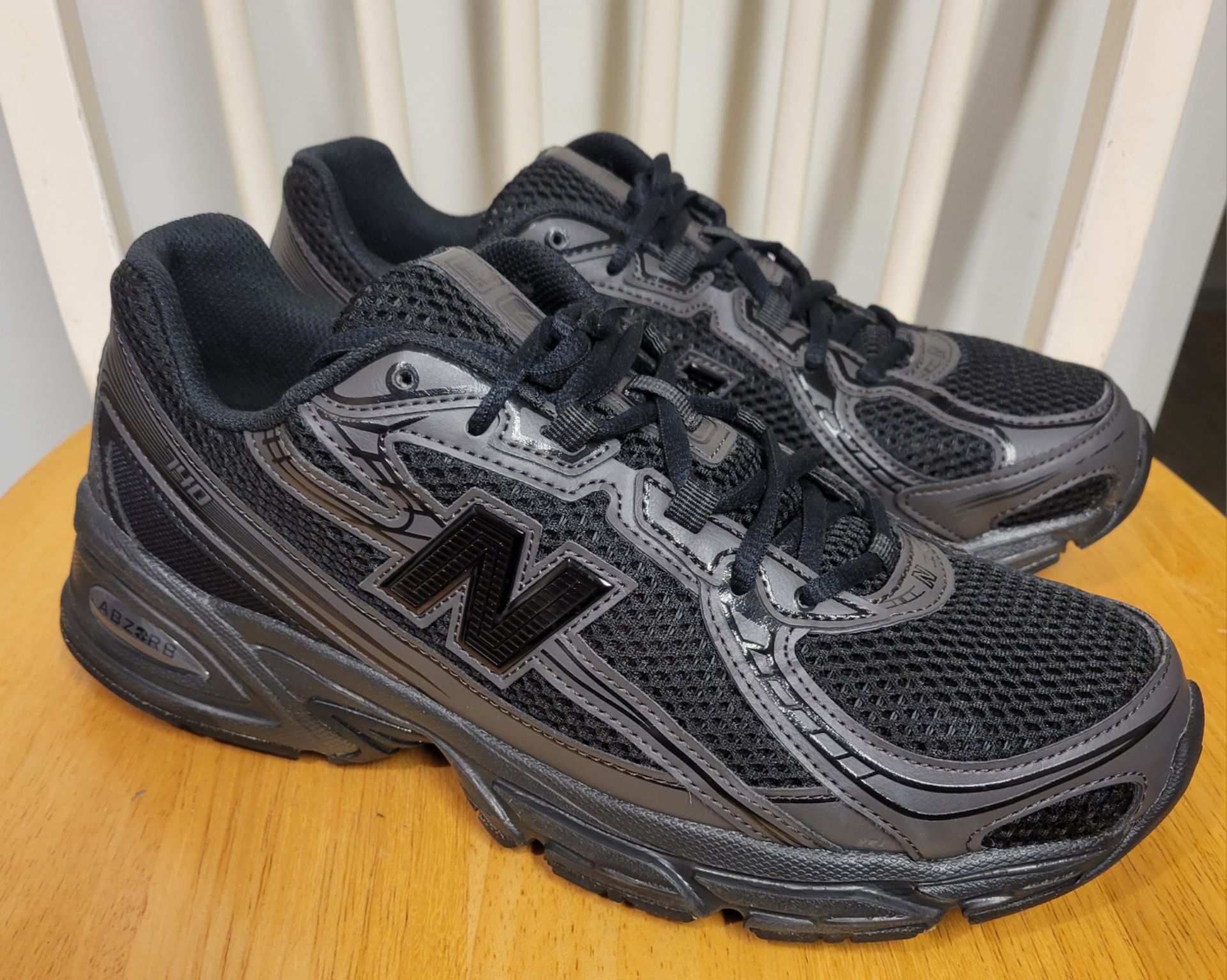 New Balance 740 Triple Black Men's Shoe Sneakers U740BO2 Size 10