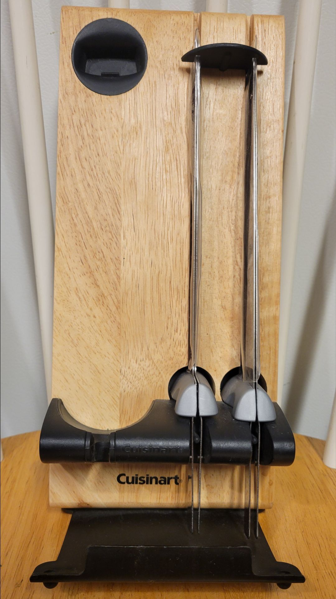 Cuisinart CEK-40 Electric Knife storage block & blades ONLY/ NEW