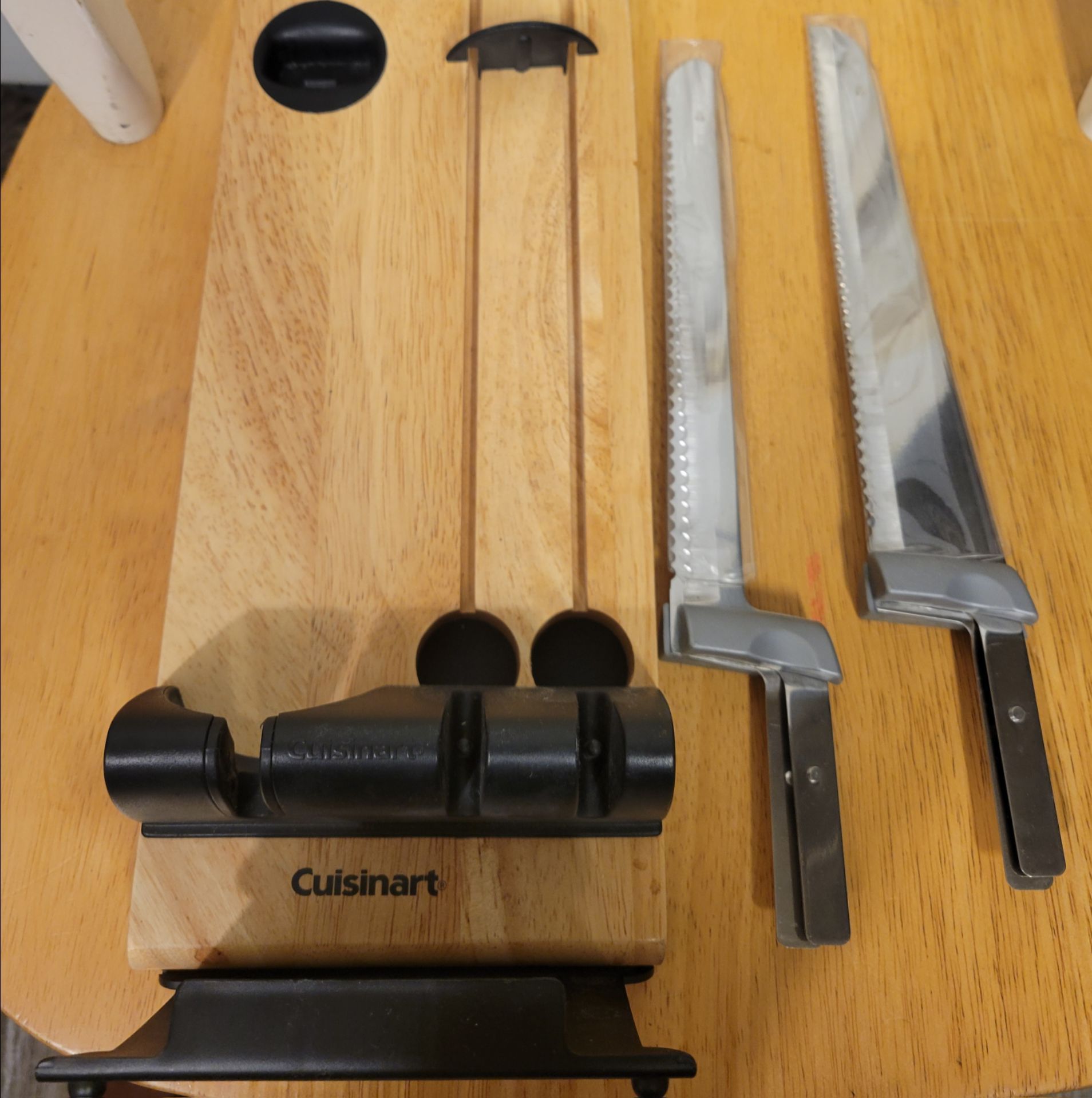 Cuisinart CEK-40 Electric Knife storage block & blades ONLY/ NEW - photo 4