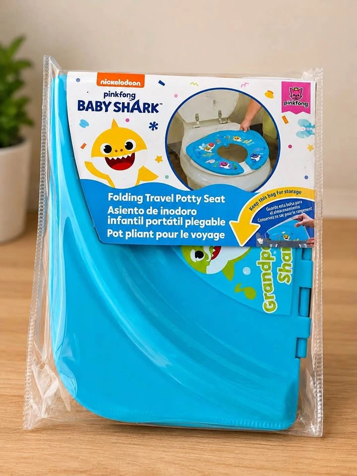 New Baby Shark Folding Travel Potty Seat