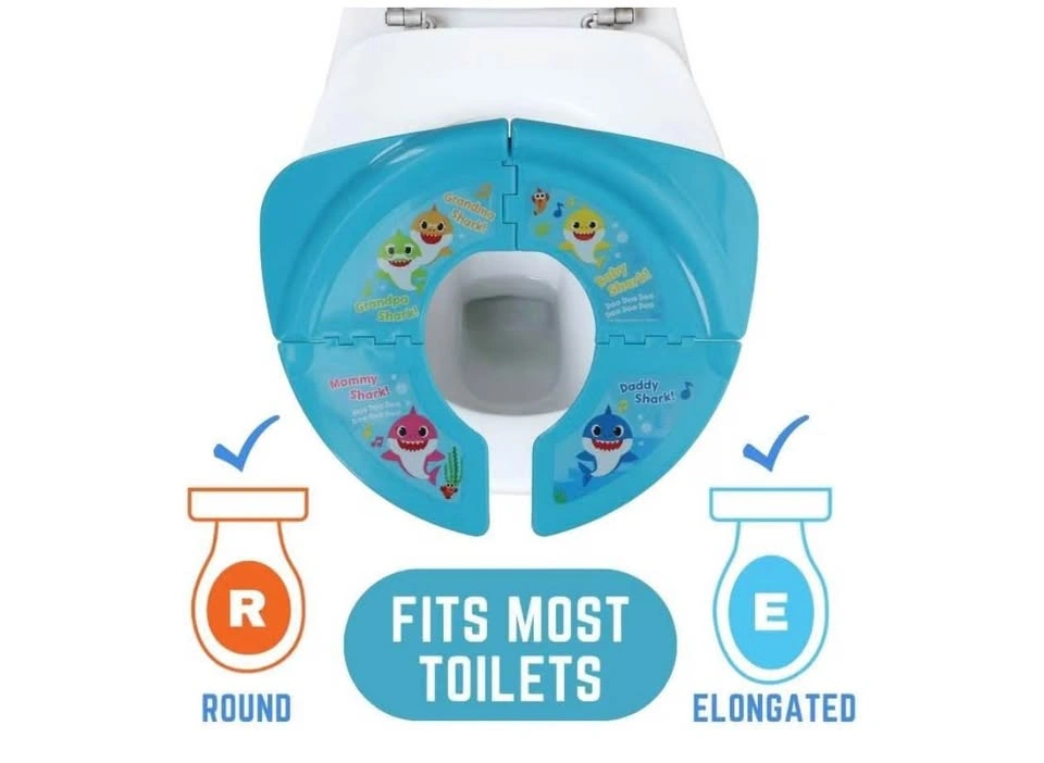New Baby Shark Folding Travel Potty Seat - photo 3