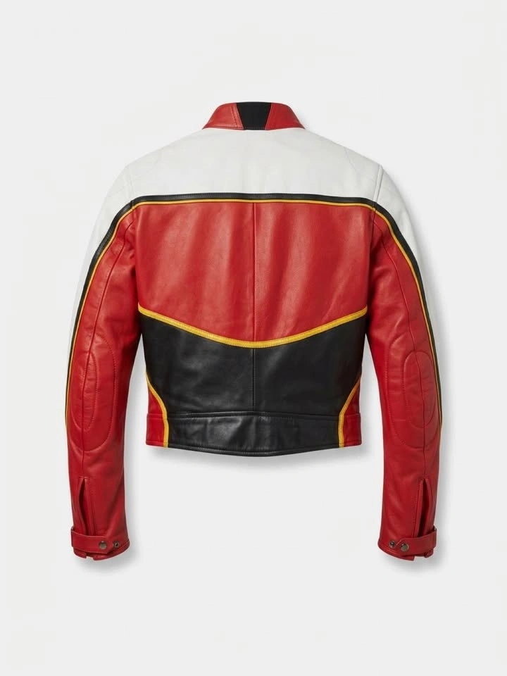 Vintage Paris Leather Motorcycle Jacket - photo 2