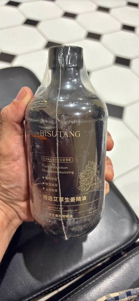 Bisutang 500ml Wormwood and Ginger Massage Oils