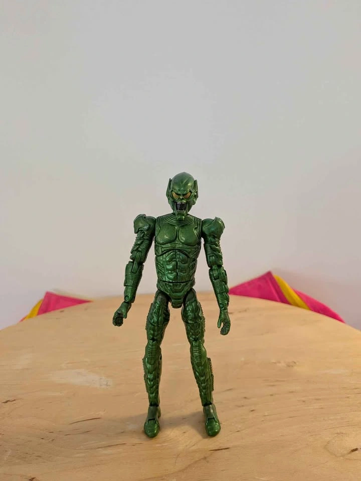Vintage 2002 Toy Biz Spider-Man Movie Green Goblin Action Figure - photo 2