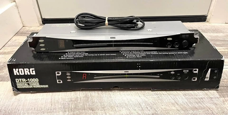 Korg DTR-1000 Digital Rack Tuner