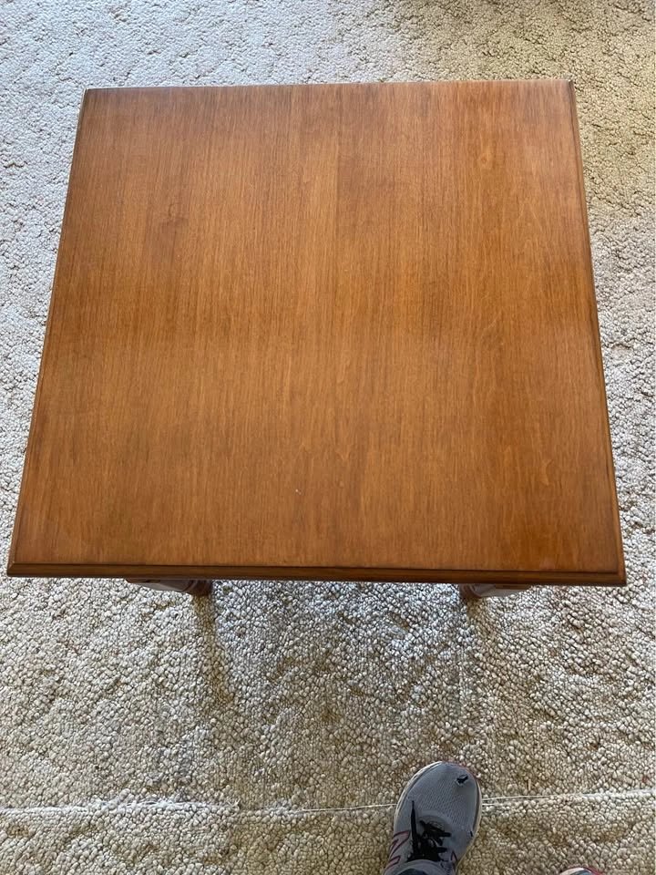 Solid Maple End Table Two Tier - photo 4