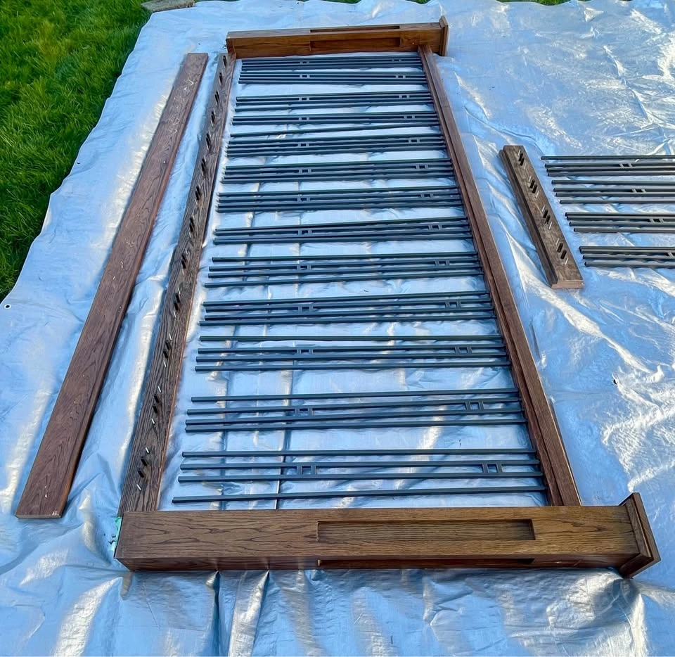 L Shaped Stairwell Railing - photo 2