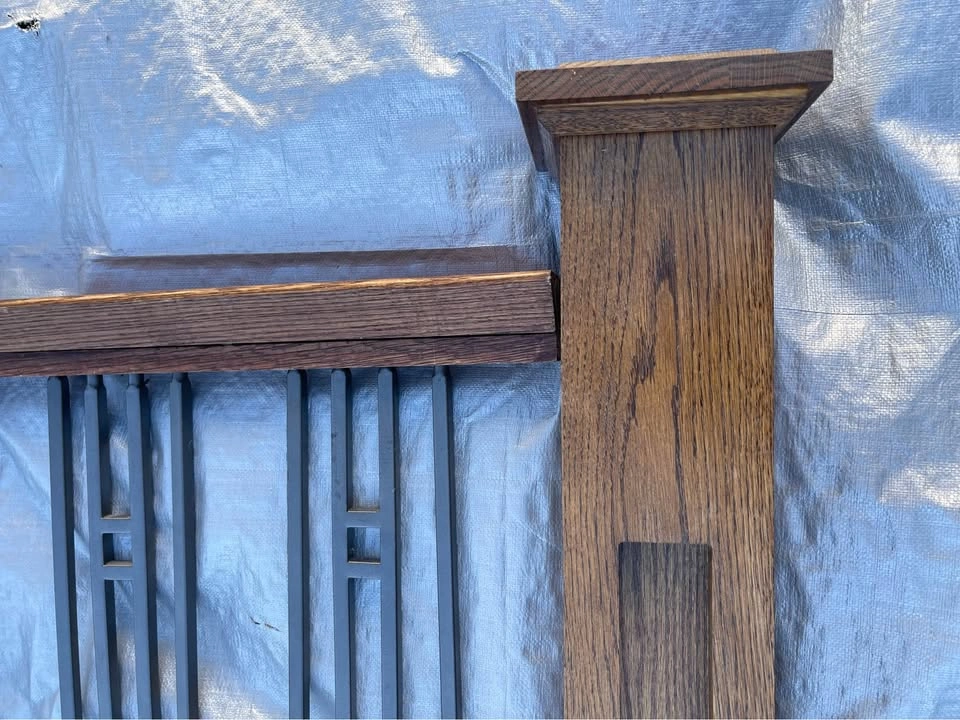 L Shaped Stairwell Railing - photo 4