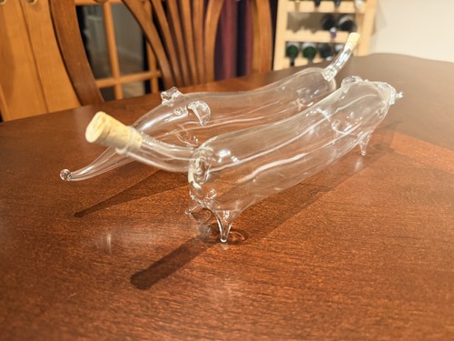 Daschund Dog Oil Vinegar Cruet Bottle Set of Two by Amici - photo 2