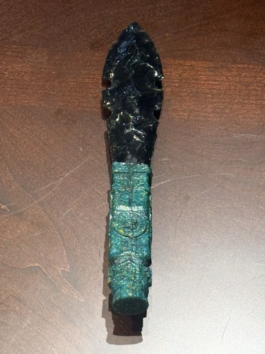 Decorative Mexican Obsidian Tool