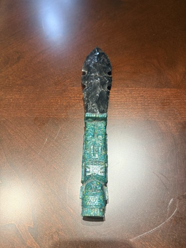 Decorative Mexican Obsidian Tool - photo 4