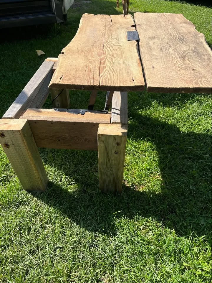 Rustic lift top coffee table image indicator(4)