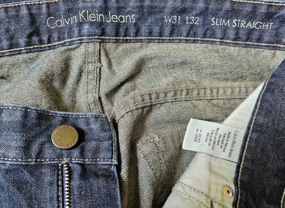 Calvin Klein Jeans Men’s Slim Straight Denim W31 L32 - photo 3