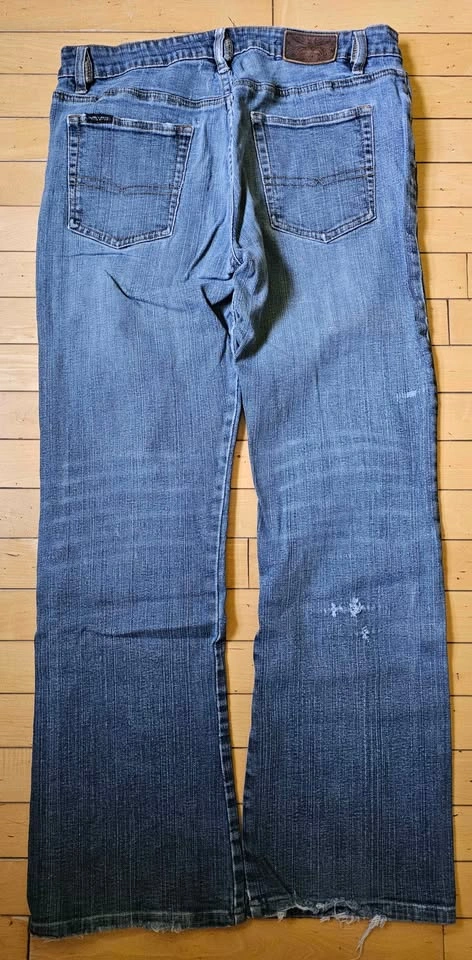 Buffalo Game-K Men’s Distressed Bootcut Denim Jeans Size 32 - photo 2